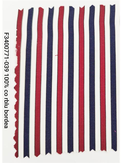 tessuto a righe bordeaux e blu Laboratorio Capri | BLUBORDEAUXBLUBORD